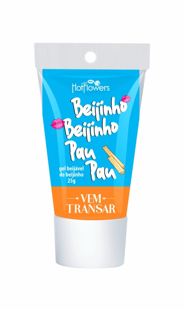Гель-концентрат "Beijinho Beijinho Pau Pau" с ароматом и вкусом кокоса, 25ml 